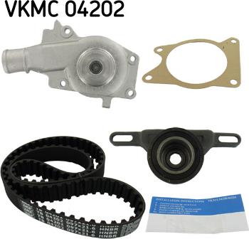 SKF VKMC 04202 - Водяной насос + комплект зубчатого ремня ГРМ mashina-shop.ru