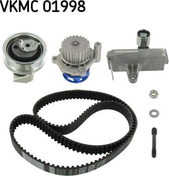 SKF VKMC 01998 - Водяной насос + комплект зубчатого ремня ГРМ mashina-shop.ru