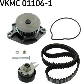 SKF VKMC 01106-1 - Водяной насос + комплект зубчатого ремня ГРМ mashina-shop.ru