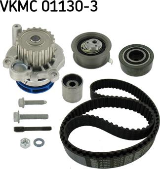 SKF VKMC 01130-3 - Водяной насос + комплект зубчатого ремня ГРМ mashina-shop.ru