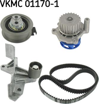 SKF VKMC 01170-1 - Водяной насос + комплект зубчатого ремня ГРМ mashina-shop.ru