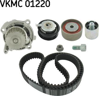 SKF VKMC 01220 - Водяной насос + комплект зубчатого ремня ГРМ mashina-shop.ru