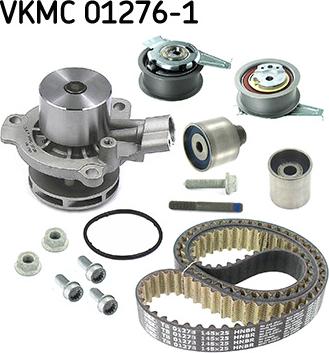 SKF VKMC 01276-1 - Водяной насос + комплект зубчатого ремня ГРМ mashina-shop.ru