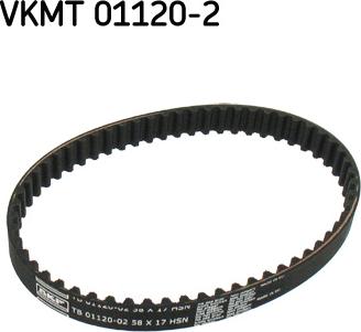 SKF VKMT 01120-2 - Зубчатый ремень ГРМ mashina-shop.ru