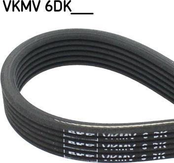 SKF VKMV 6DK1188 - Поликлиновой ремень mashina-shop.ru