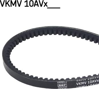 SKF VKMV 10AVx955 - Клиновой ремень, поперечные рёбра mashina-shop.ru