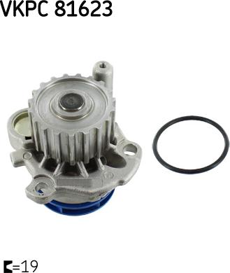 SKF VKPC 81623 - Водяной насос mashina-shop.ru