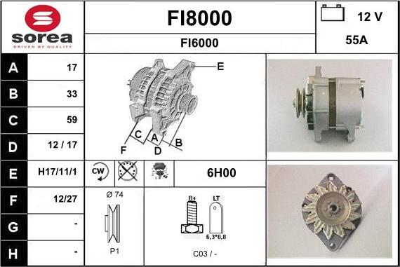 SNRA FI8000 - Генератор mashina-shop.ru