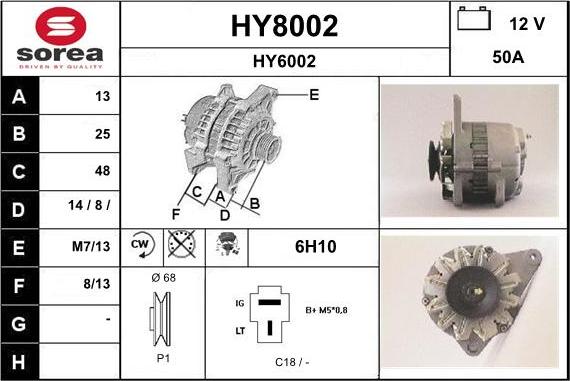 SNRA HY8002 - Генератор mashina-shop.ru