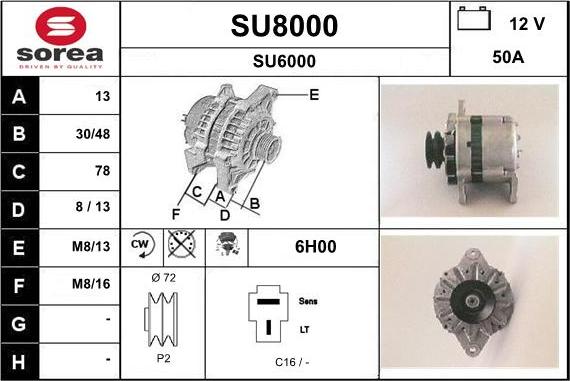 SNRA SU8000 - Генератор mashina-shop.ru