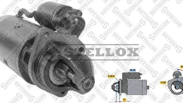 Stellox 88-02001-SX - Стартер mashina-shop.ru