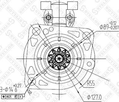 Stellox 88-02003-SX - Стартер mashina-shop.ru