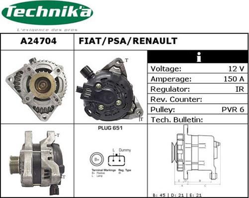 Technika A24704 - Генератор mashina-shop.ru