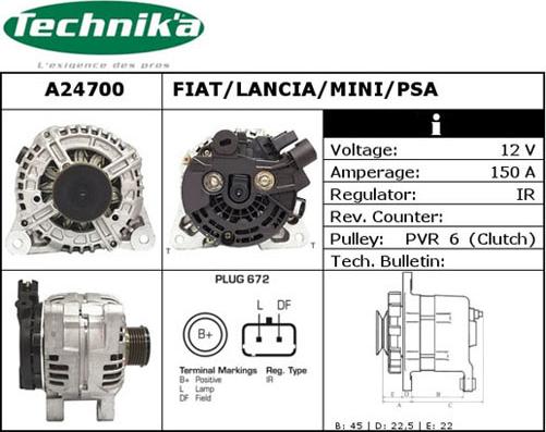 Technika A24700 - Генератор mashina-shop.ru