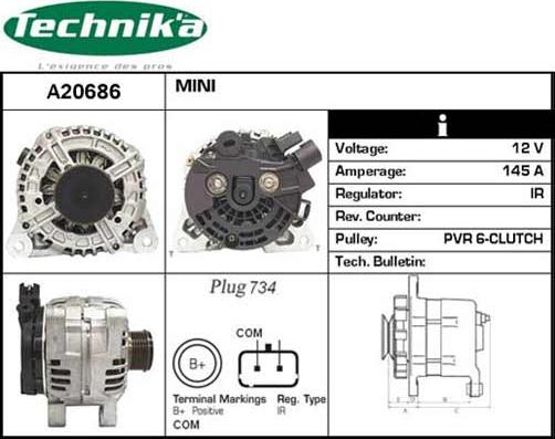 Technika A20686 - Генератор mashina-shop.ru