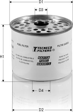 Tecneco Filters GS014 - Топливный фильтр mashina-shop.ru