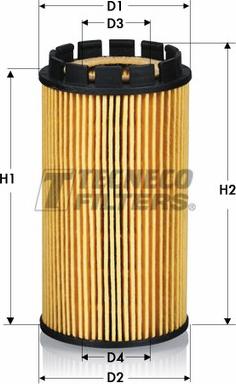 Tecneco Filters OL0113-E - Масляный фильтр mashina-shop.ru