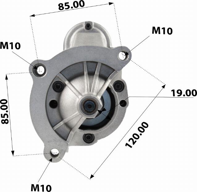 TESLA TECHNICS TT15263 PRO - Стартер mashina-shop.ru