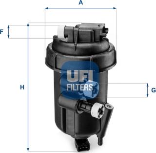 UFI 55.108.00 - Топливный фильтр mashina-shop.ru