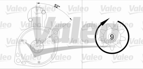 Valeo 455925 - Стартер mashina-shop.ru