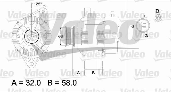 Valeo 436537 - Генератор mashina-shop.ru