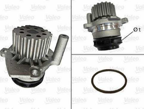 Valeo 506974 - Водяной насос mashina-shop.ru