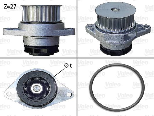 Valeo 506578 - Водяной насос mashina-shop.ru