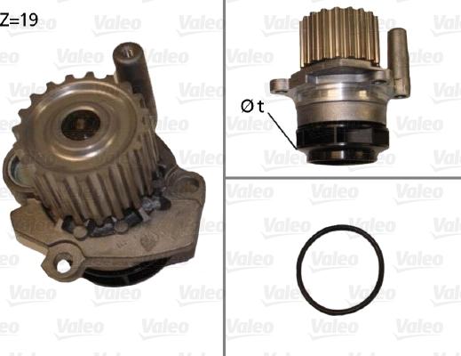 Valeo 506699 - Водяной насос mashina-shop.ru