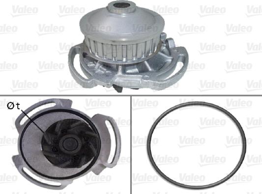 Valeo 506013 - Водяной насос mashina-shop.ru