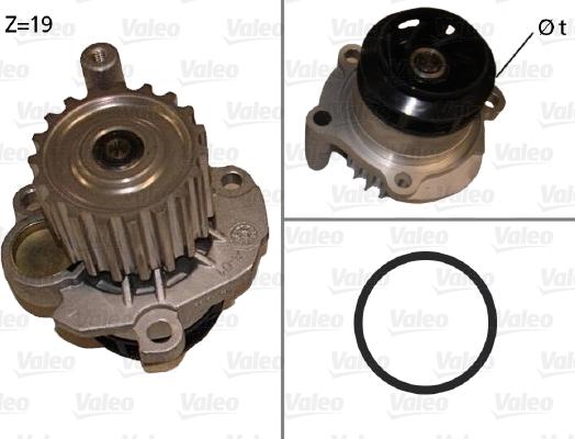 Valeo 506873 - Водяной насос mashina-shop.ru