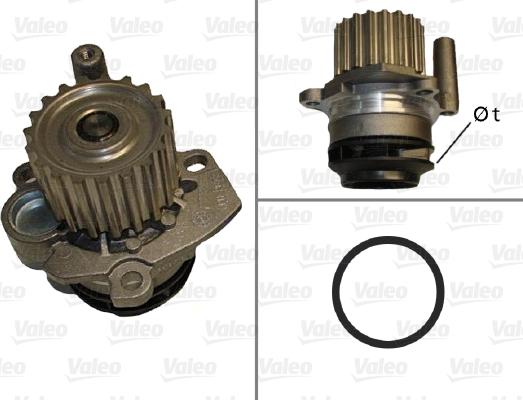 Valeo 506872 - Водяной насос mashina-shop.ru