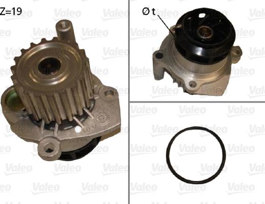 Valeo 506700 - Водяной насос mashina-shop.ru