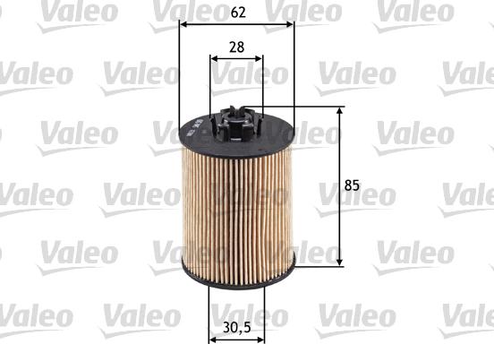 Valeo 586519 - Масляный фильтр mashina-shop.ru