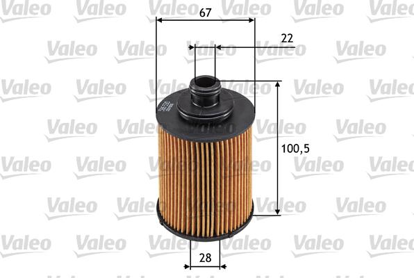 Valeo 586530 - Масляный фильтр mashina-shop.ru