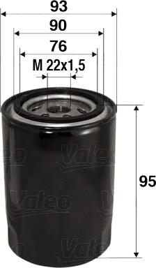 Valeo 586006 - Масляный фильтр mashina-shop.ru