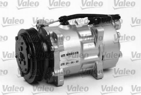 Valeo 699018 - Компрессор кондиционера mashina-shop.ru