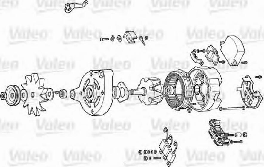 Valeo 9AR2851K - Генератор mashina-shop.ru