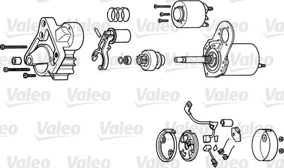 Valeo D6RA43 - Стартер mashina-shop.ru