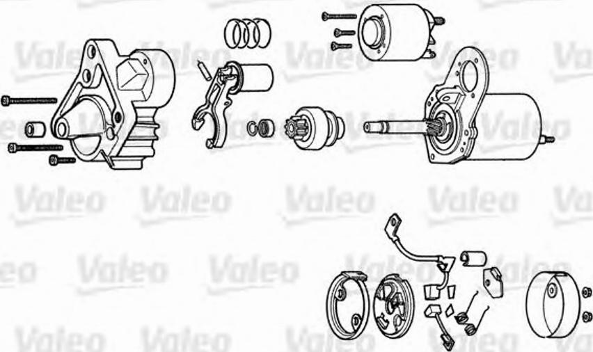 Valeo D6RA101 - Стартер mashina-shop.ru