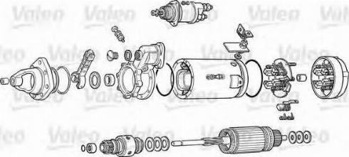 Valeo D13E111 - Стартер mashina-shop.ru