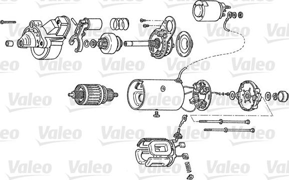 Valeo D7R1 - Стартер mashina-shop.ru