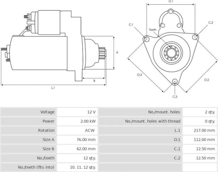 Valeo TS18ER123 - Стартер mashina-shop.ru