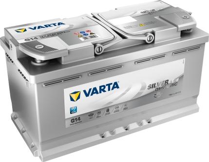 Varta 595901085J382 - Стартерная аккумуляторная батарея, АКБ mashina-shop.ru