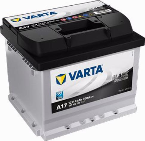 Varta 541400036 - Стартерная аккумуляторная батарея, АКБ mashina-shop.ru