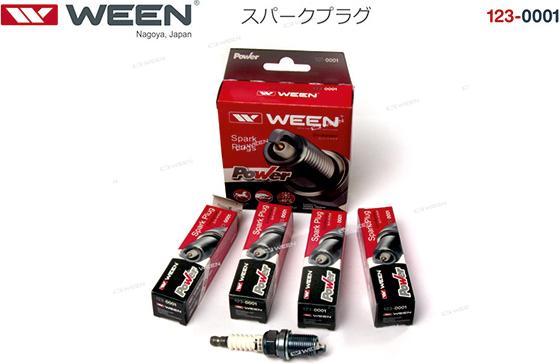 Ween 123-0001 - Свеча зажигания mashina-shop.ru