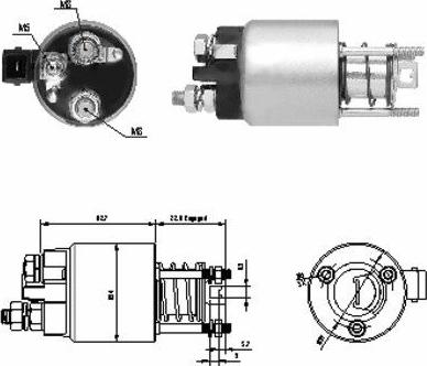 WE PARTS 471480136 - Тяговое реле, соленоид, стартер mashina-shop.ru