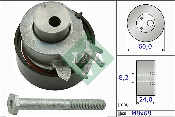 Wilmink Group WG1252280 - Натяжной ролик, зубчатый ремень ГРМ mashina-shop.ru