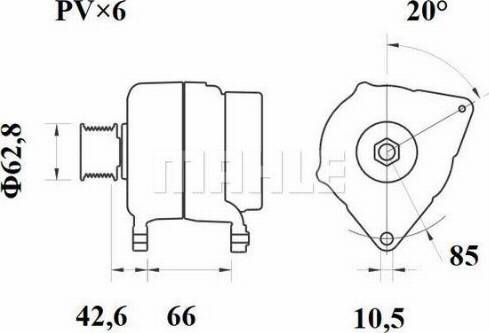 Wilmink Group WG2043706 - Генератор mashina-shop.ru