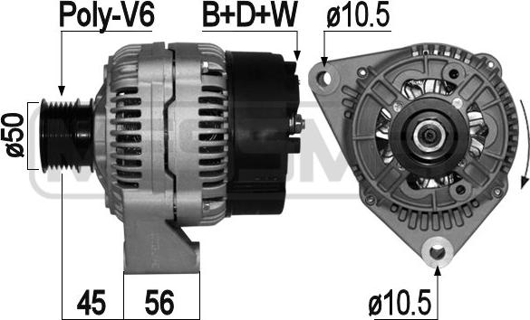 Wilmink Group WG2011028 - Генератор mashina-shop.ru