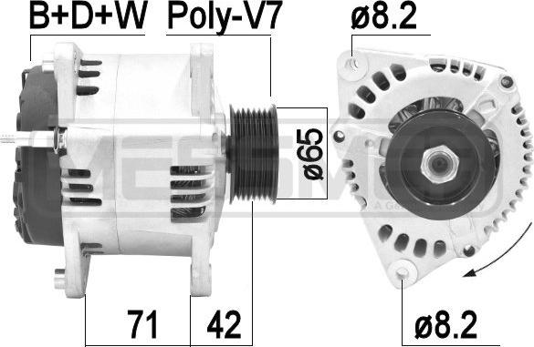 Wilmink Group WG2011356 - Генератор mashina-shop.ru